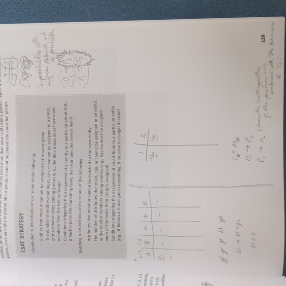 KAPLAN LSAT prep Lesson Book - Picture 3 of 4